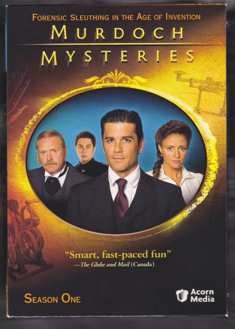 DVD MURDOCH MYSTERIES Season One 1 Complete Yannick Bisson NEAR MINT