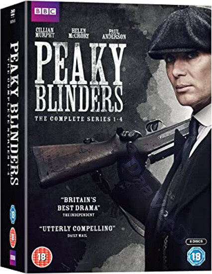 Peaky Blinders (The Complete Series 1-4) NEW PAL 8-DVD Box Set