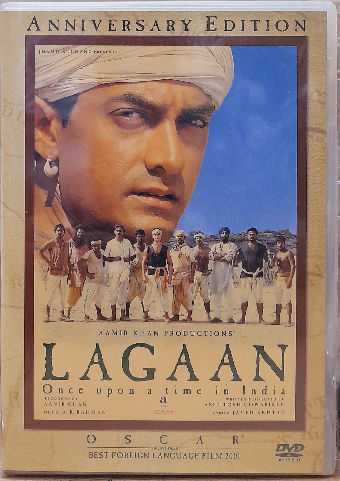 Lagaan – Aamir Khan – Bollywood Movie DVD Anniversary Edition (PAL All Region)