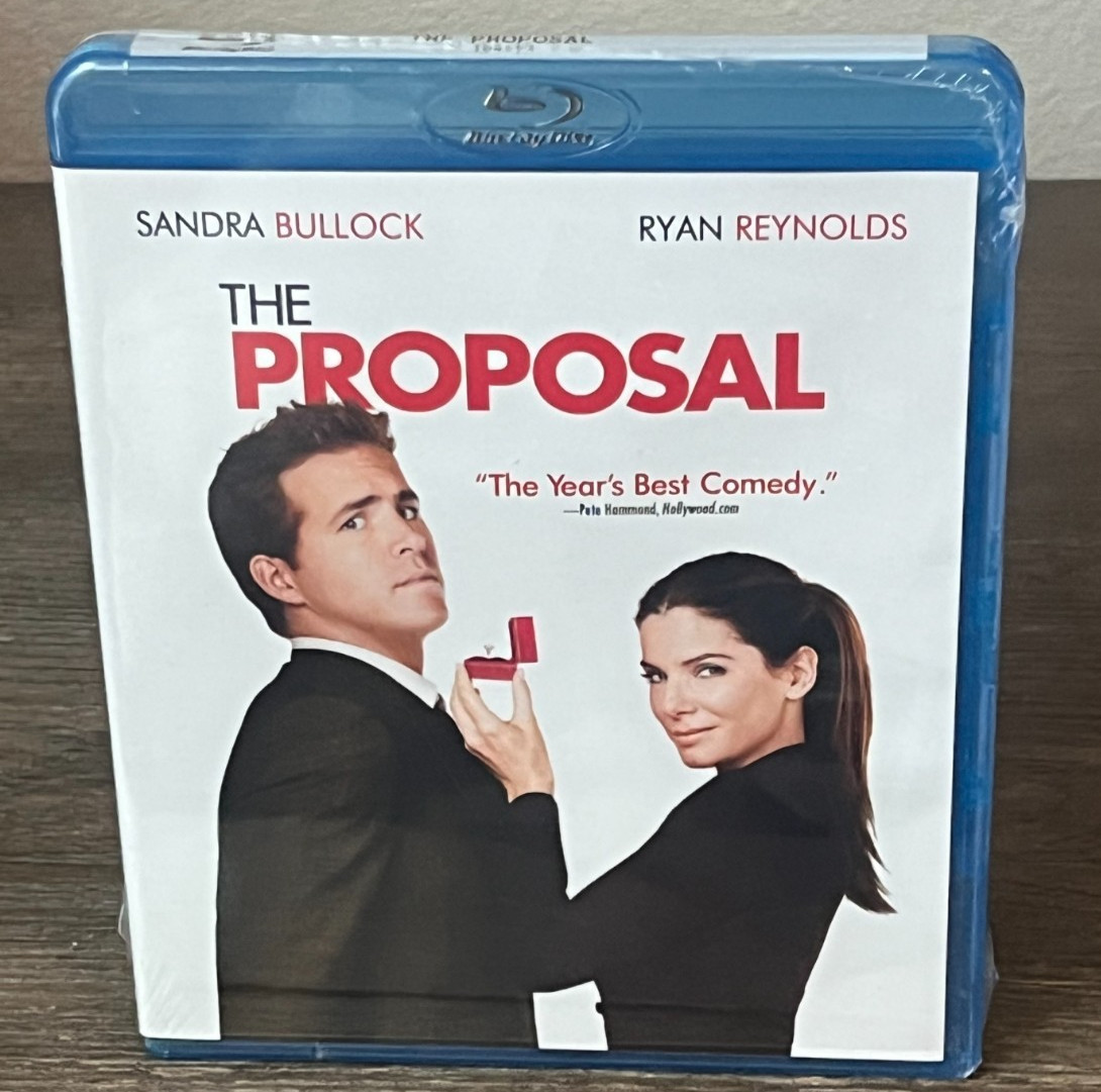 The Proposal (Blu-ray, 2009) New Sandra Bullock Ryan Reynolds