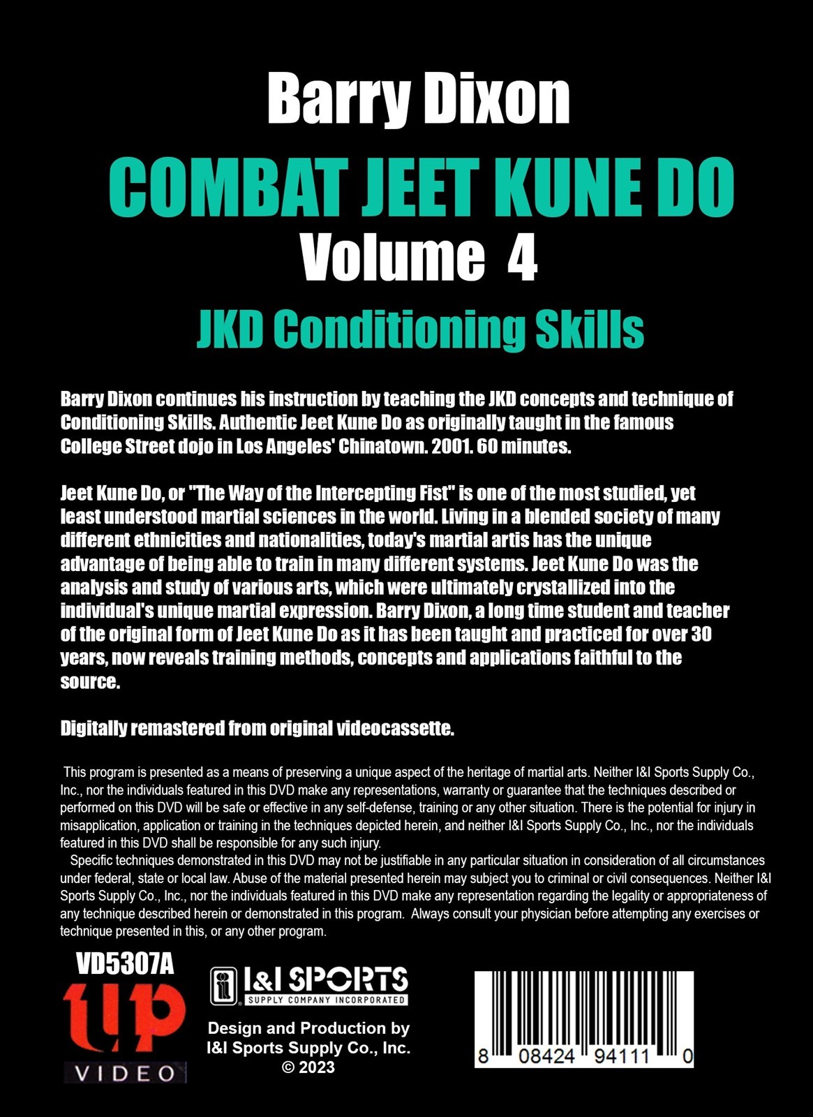 4 DVD SET Combat Jeet Kune Do – Barry Dixon, Bruce’s Original JKD Concepts
