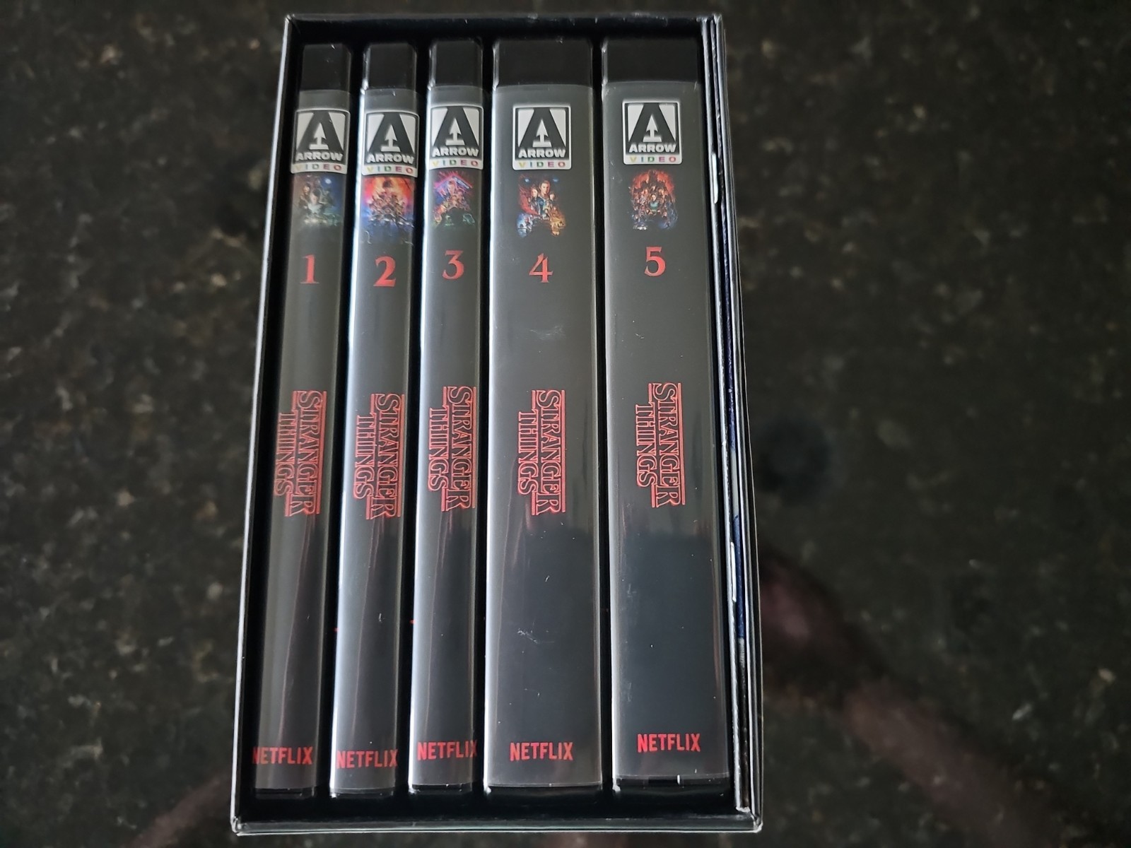 Stranger Things The Complete Series 4K Blu-ray + Slipbox – Like New