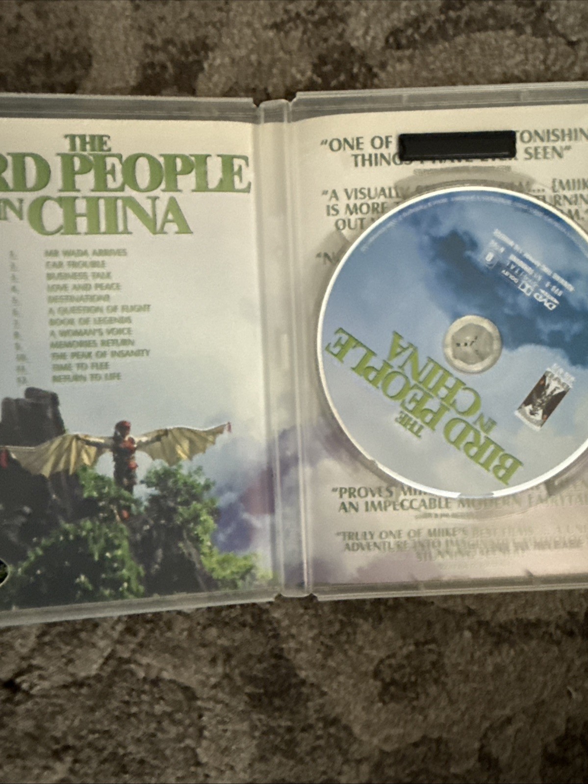 The Bird People in China Rare OOP Artsmagic DVD Takashi Miike Makoto Shiina
