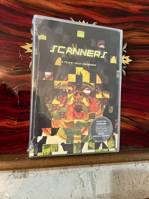 Scanners 1981 Criterion Collection DVD #712 David Cronenberg New Sealed!