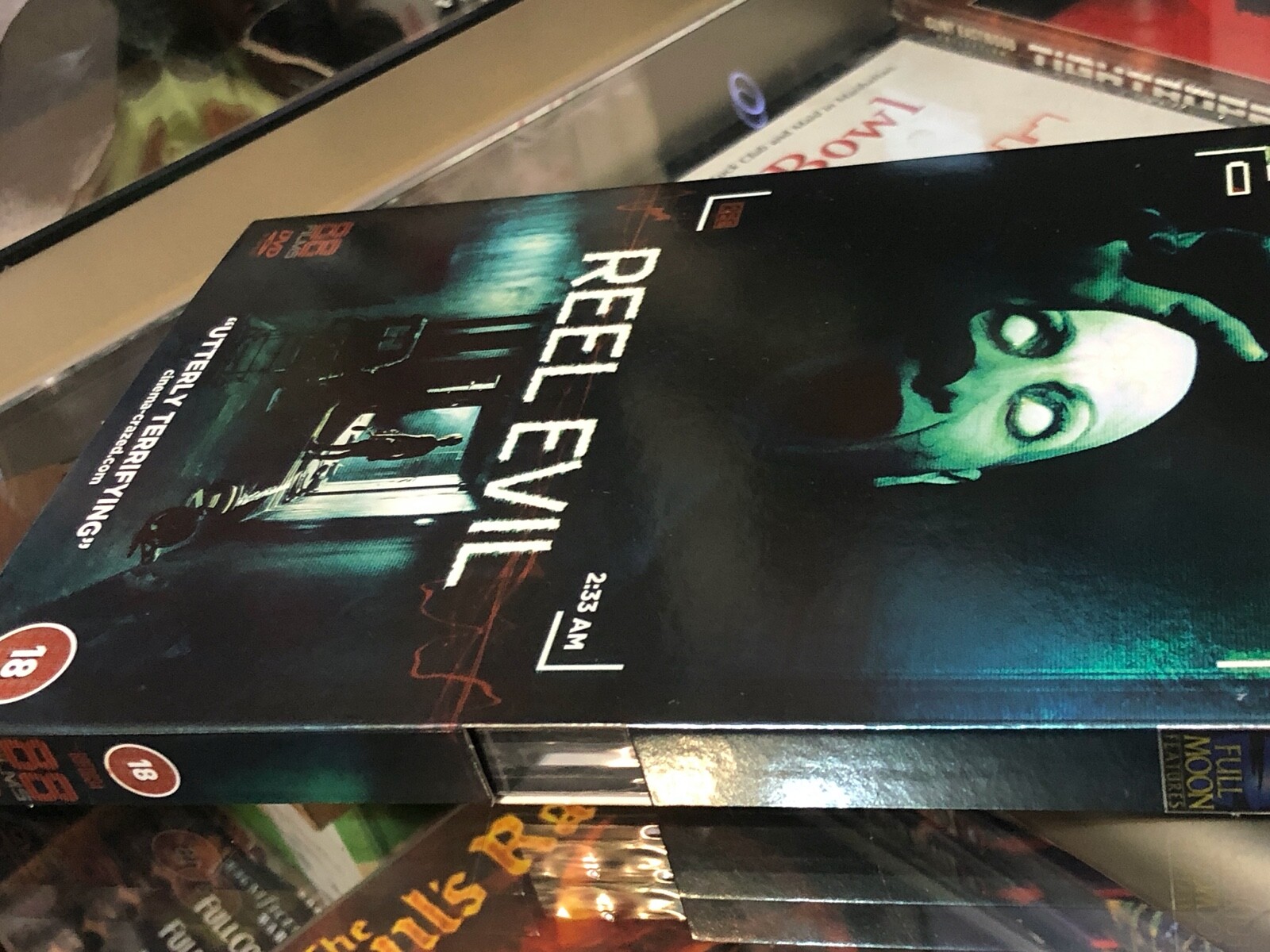 Reel Evil (DVD) Utterly Terrifying, PAL FORMT! ALL REGION! 88 FILMS SLIP COVER!