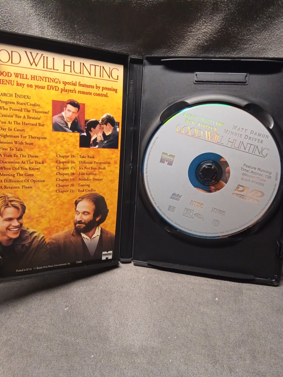 Good Will Hunting (DVD, 1997)