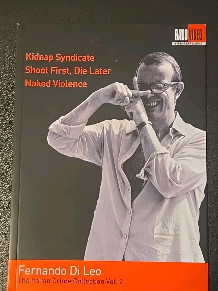 Fernando Di Leo: Italian Crime Collection Vol 2 2013 DVD Box Set KINO LORBER