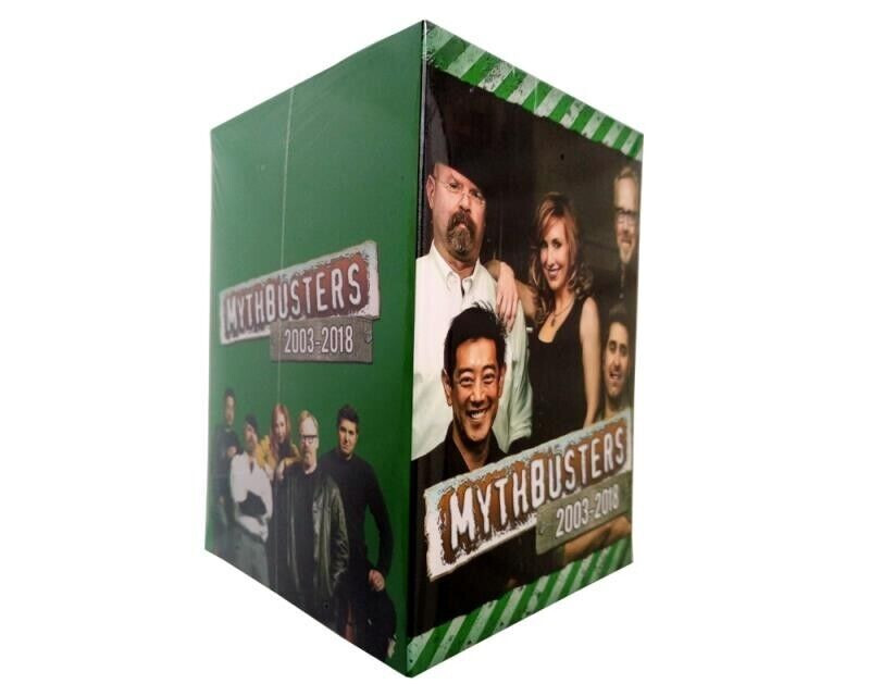 MythBusters: The Complete TV Series (DVD, 74-Disc Box Set) US Seller