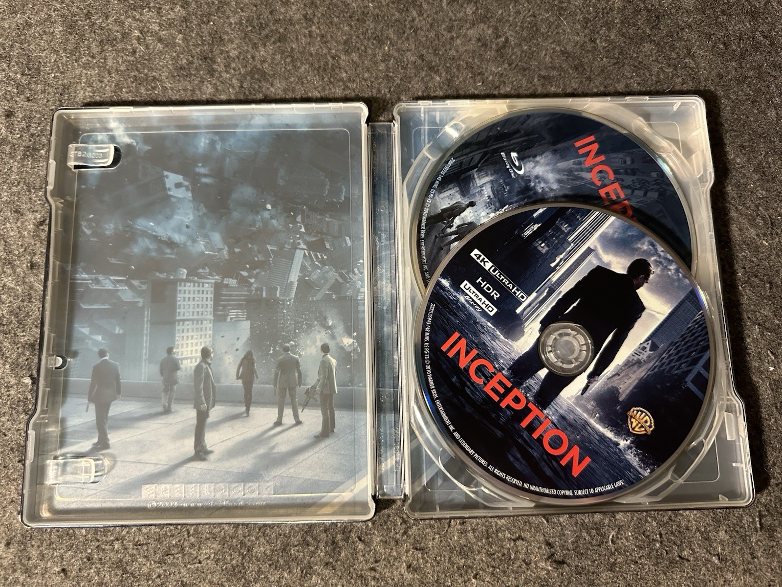 Inception Import Steelbook Upgraded To 4k!