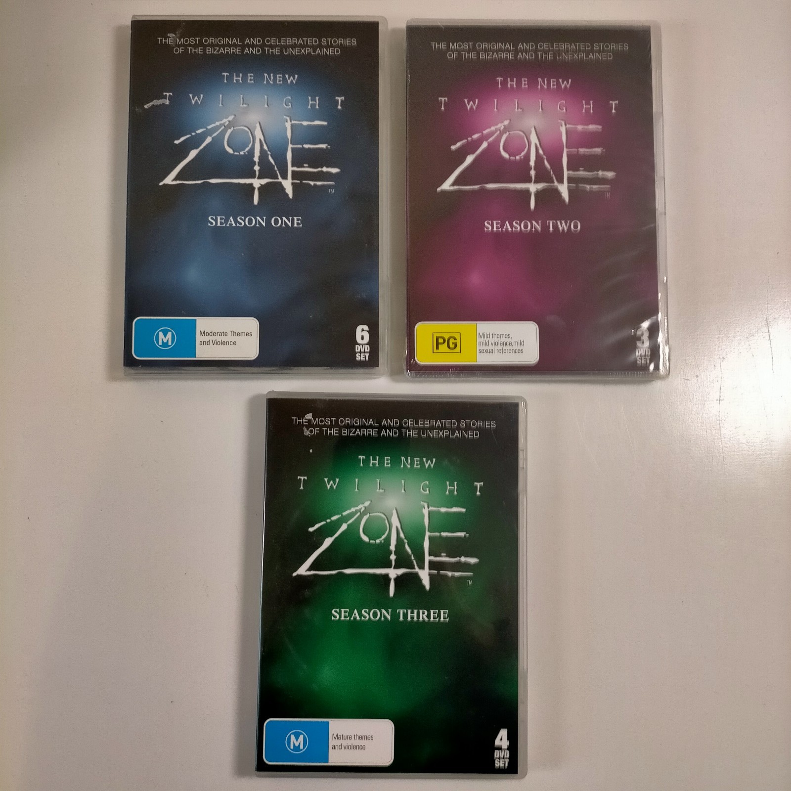 The New Twighlight Zone Season 1 2 3 Region 0 Season 2 Brand New Sealed VCG