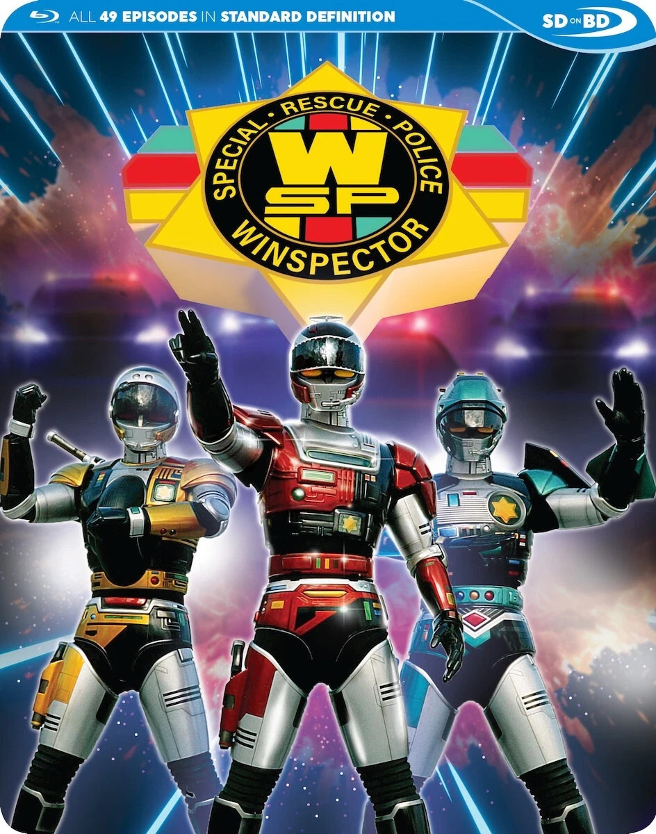 Special Rescue Police Winspector Complete (Blu-ray Disc, 2025) w/slipcover, NEW