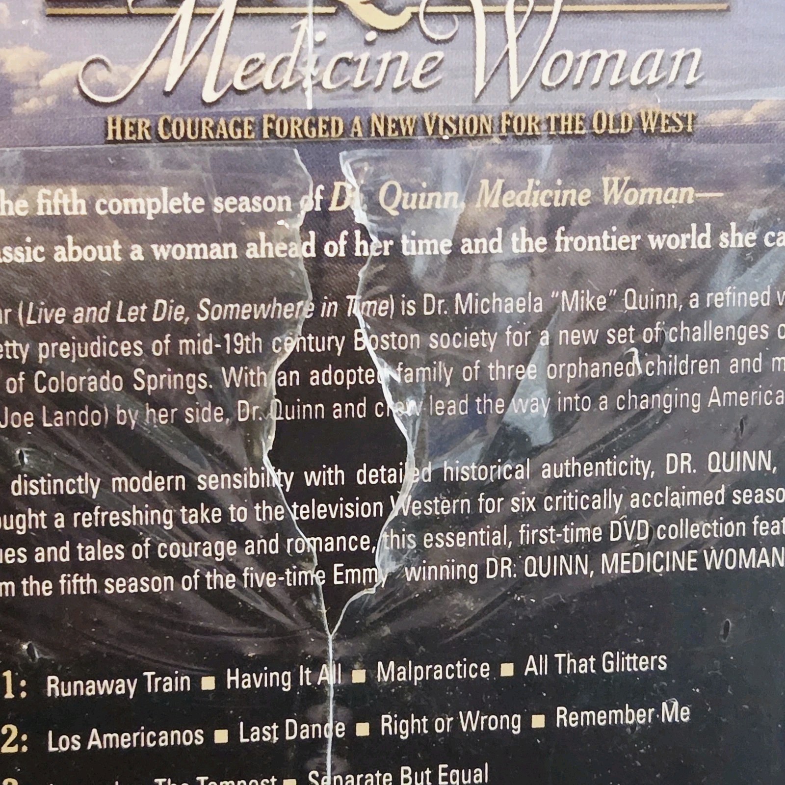 NEW Dr Quinn Medicine Woman Season 5 (DVD, 2005, 7 Disc) Jane Seymour Joe Lando