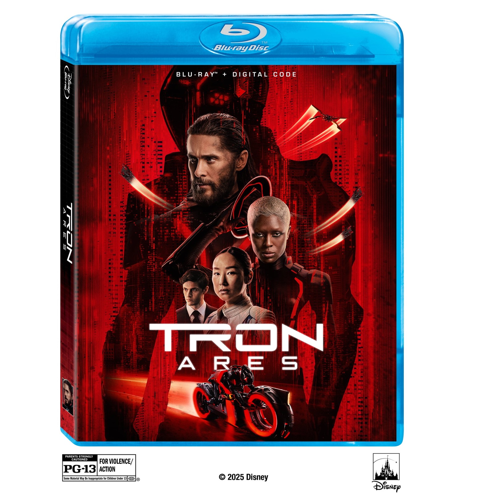 Sony Pictures Home Entertainment Tron: Ares Blu-ray Movie with Digital Copy,