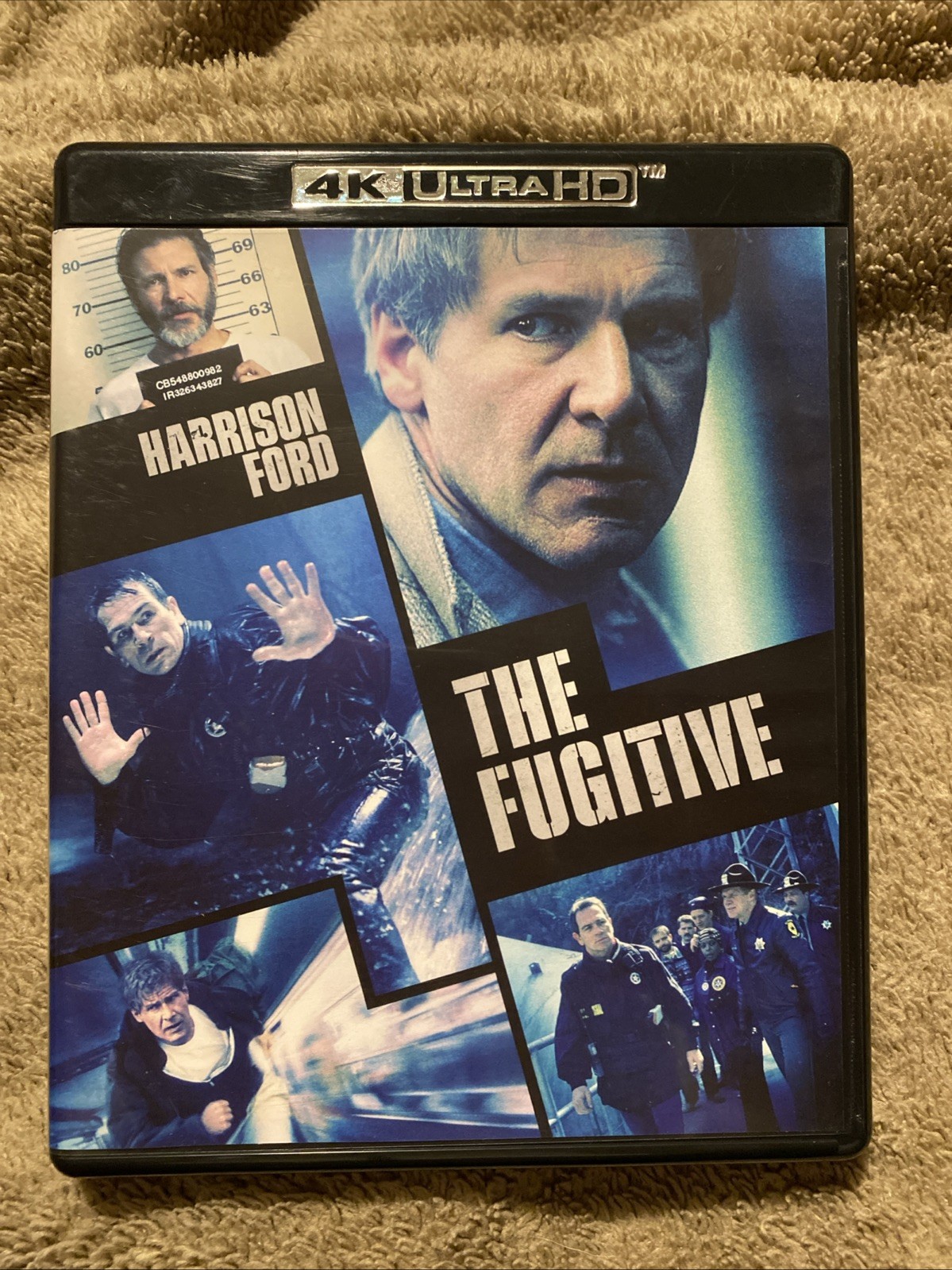 The Fugitive (4K Ultra HD, 1993) No Digital Code