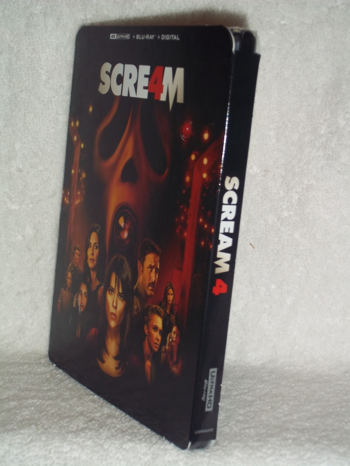 Scream 4 (4K/Blu-ray, 2026) NEW Emma Roberts Neve Campbell horror slasher sequel
