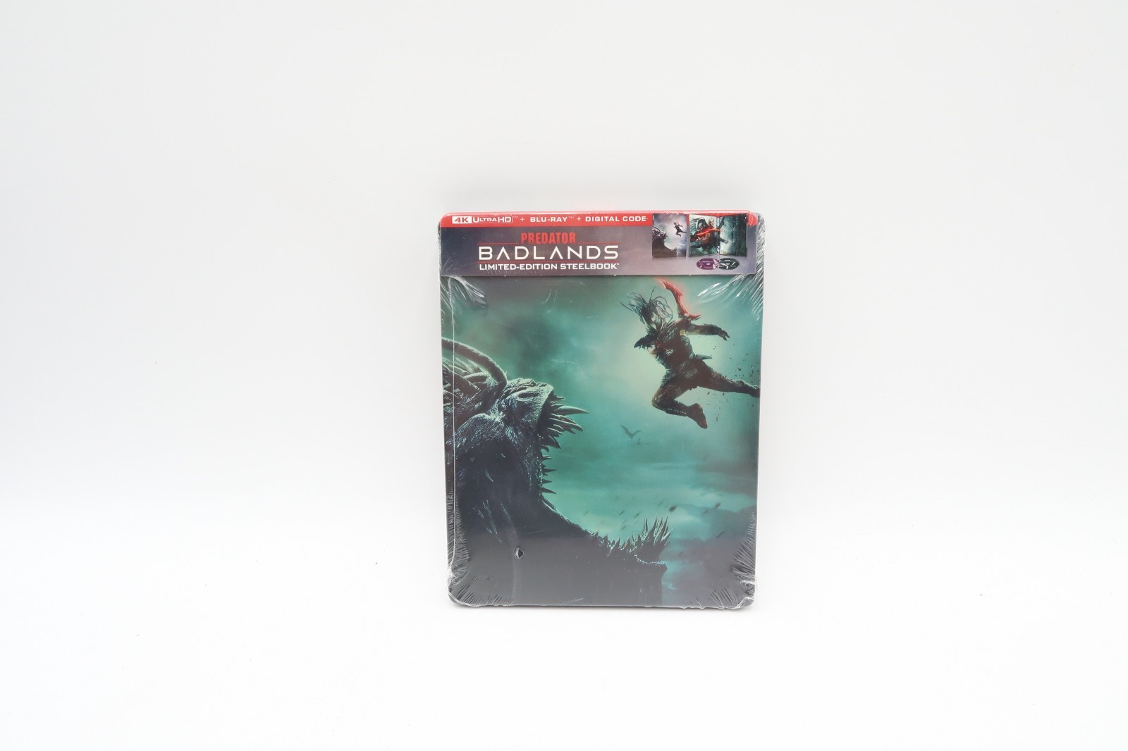 Predator Badlands [4K UHD + Blu-ray + Digital] Steelbook, New/Sealed
