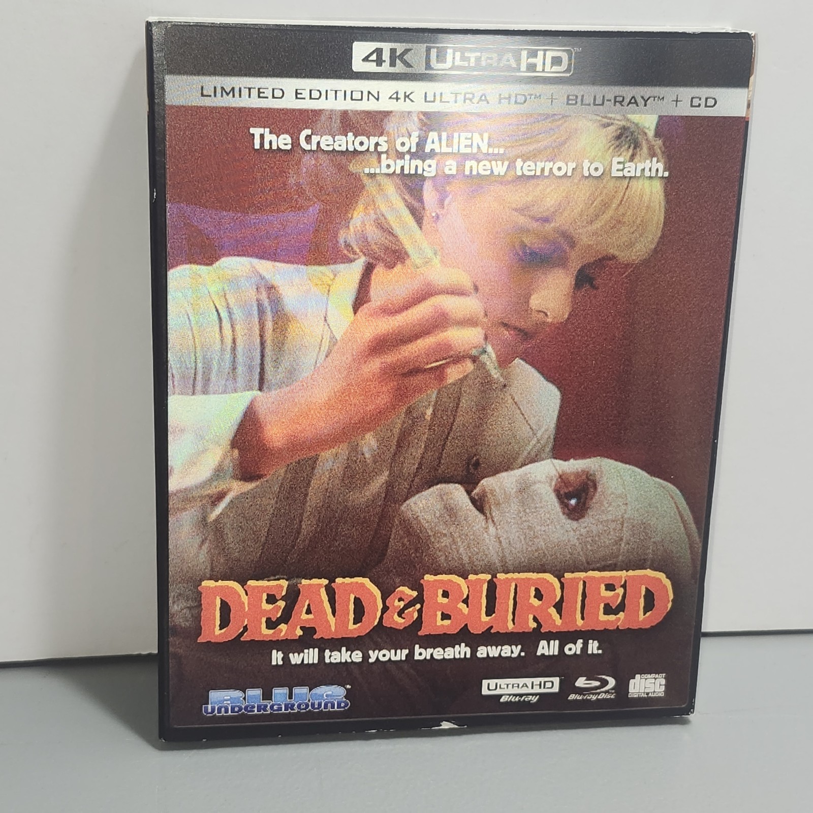 Dead & Buried 4k Ultra HD + Blu-ray + CD Lenticular Slipcover With Book
