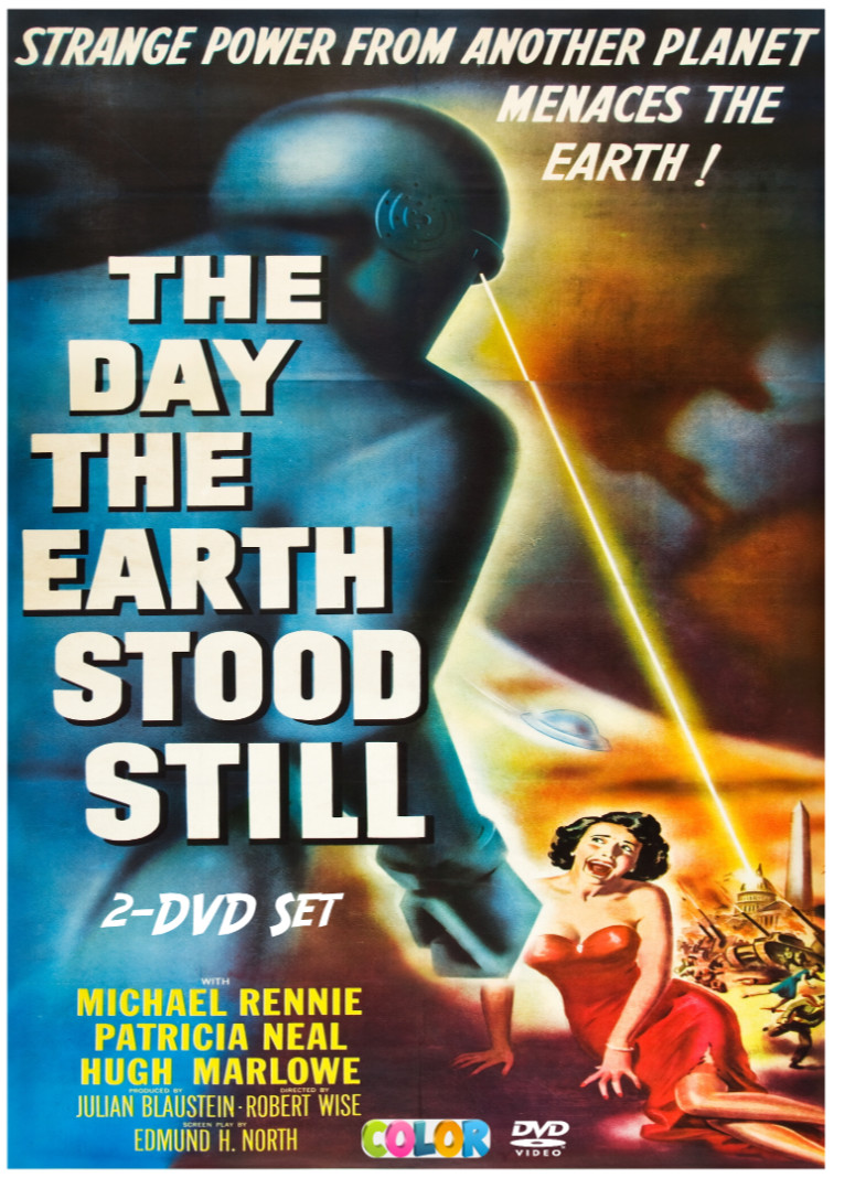 Day the Earth Stood Still 1951 2-DVD Sci-Fi Classic Remastered Michael Rennie