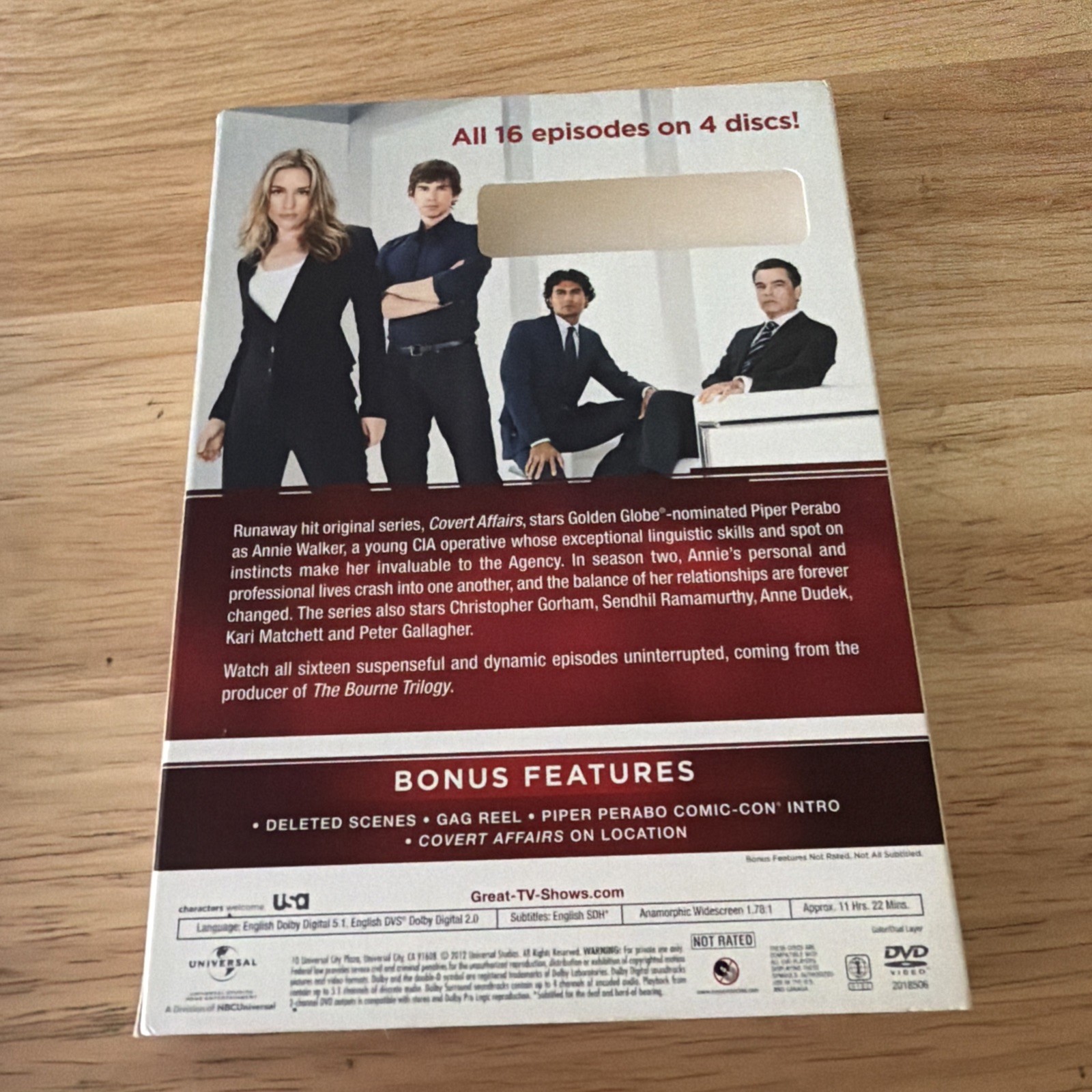 Covert Affairs: Season 1 & 2 (DVD, 2011) NEW Authentic US Release