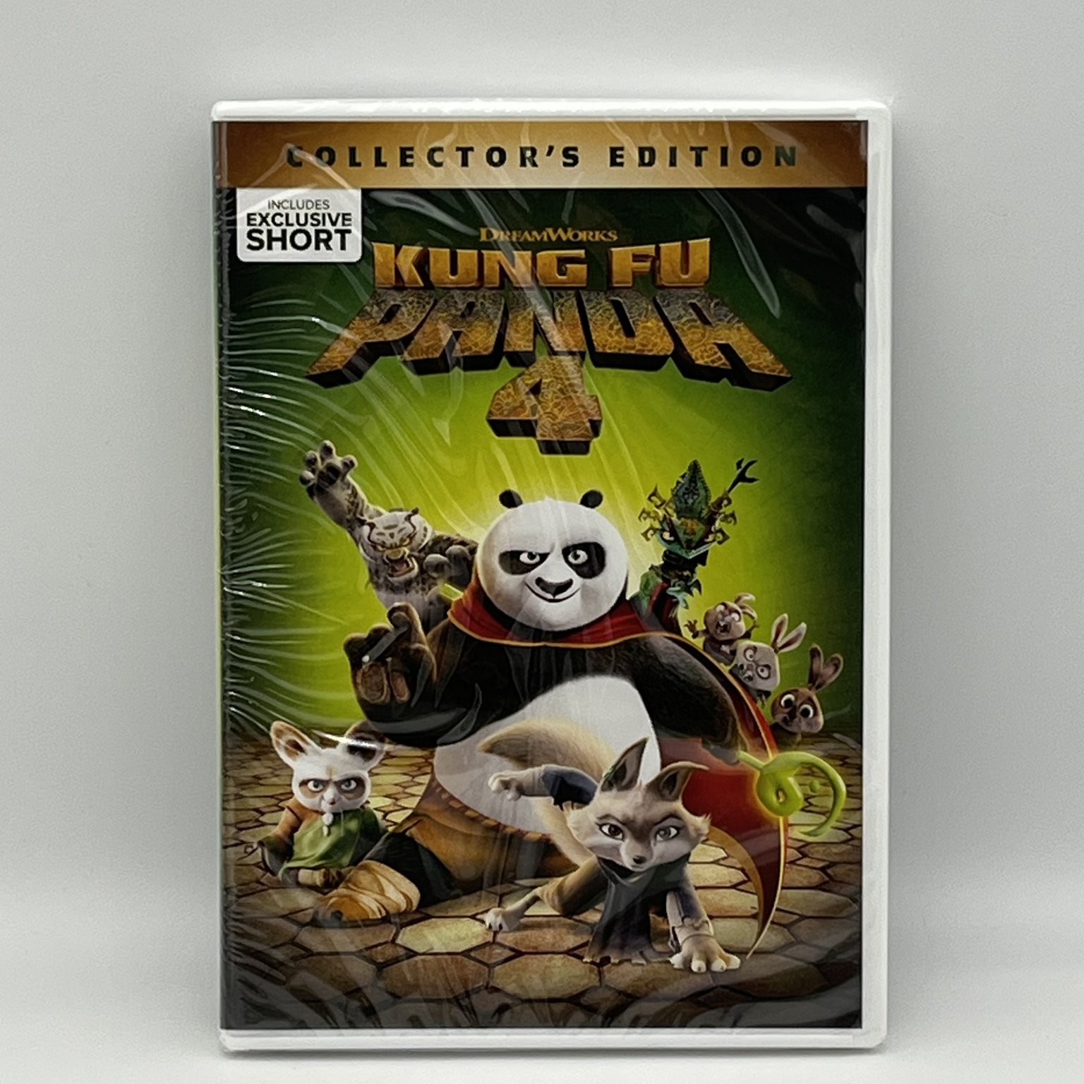 Kung Fu Panda 4 DVD 2024 Collector’s Edition Jack Black – New Sealed