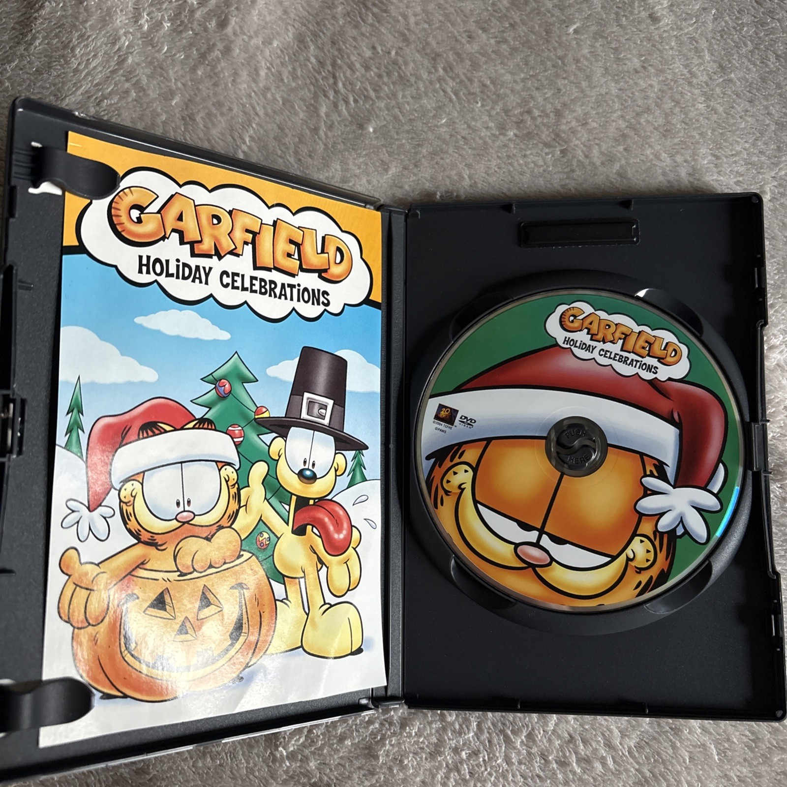 Garfield Holiday Celebrations DVD ABC Specials Cartoon Christmas Halloween 80’s