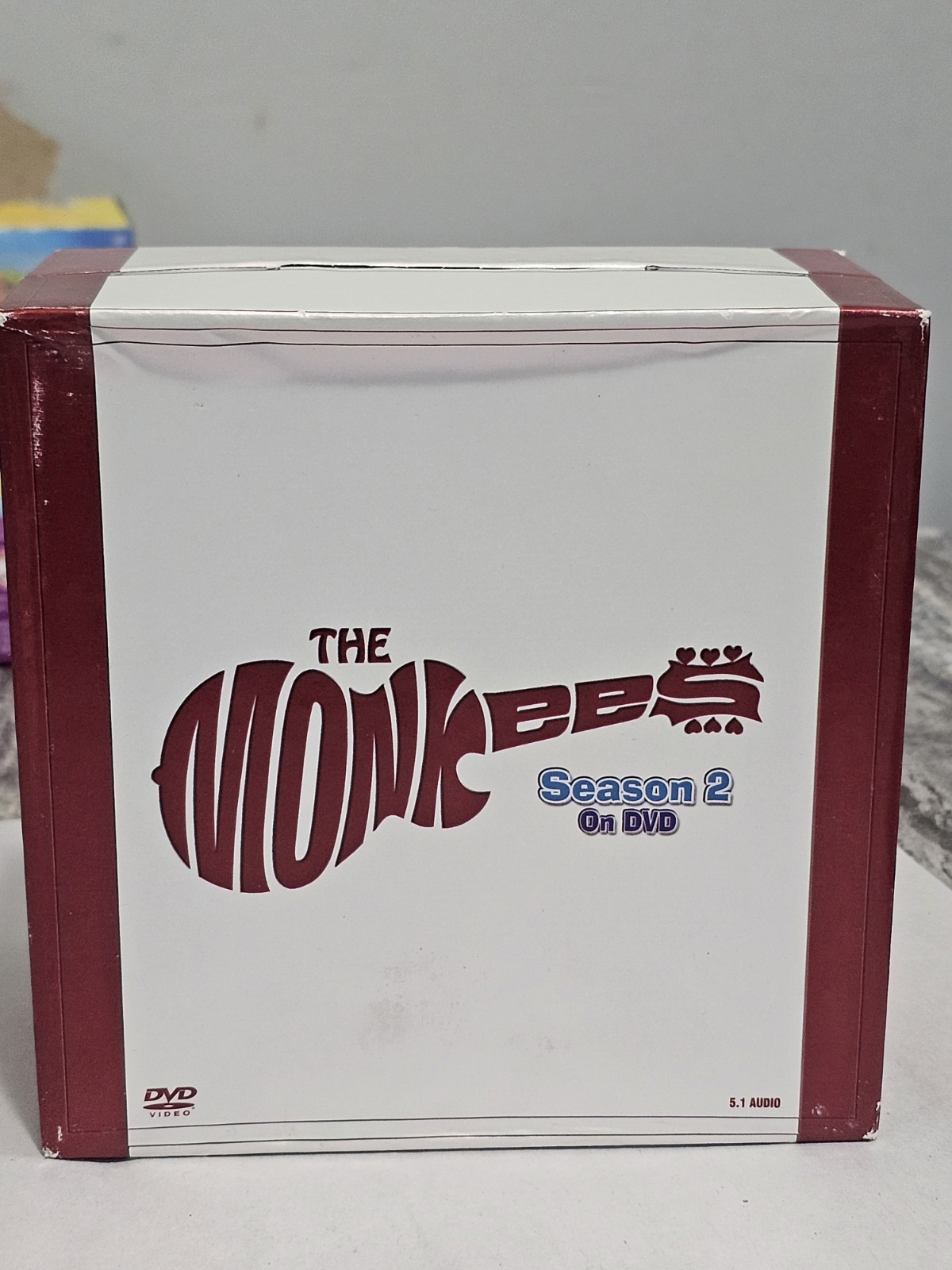 THE MONKEES: SEASON 2 DVD Rhino Home Video 5 DISCS (Box Has Wear) Pre-owned