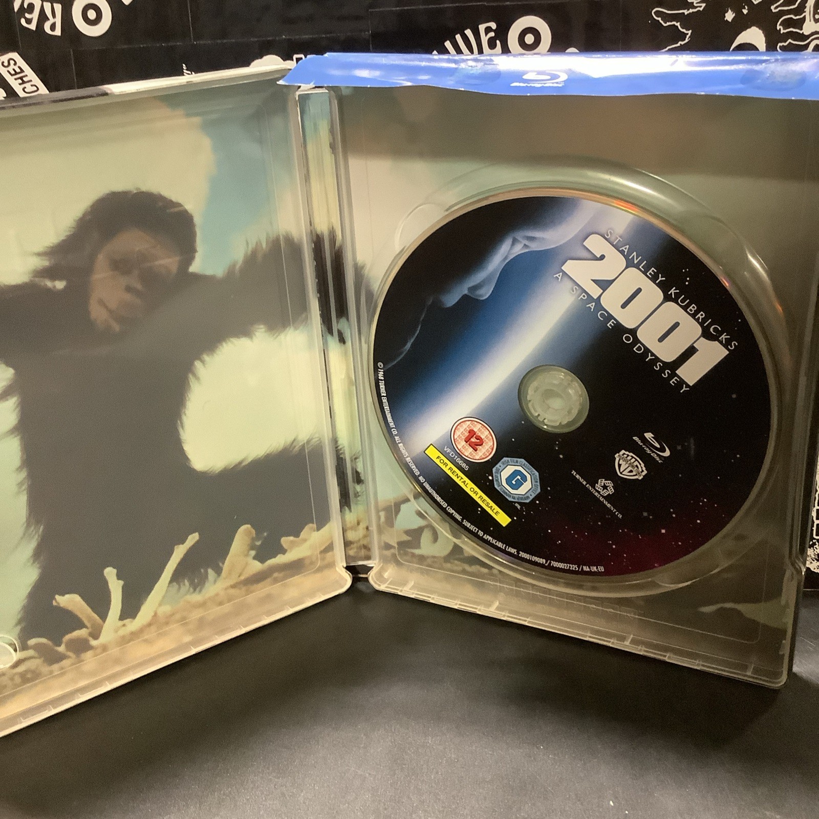 2001: A SPACE ODYSSEY BLU-RAY ZAVVI EXCLUSIVE STEELBOOK REGION FREE