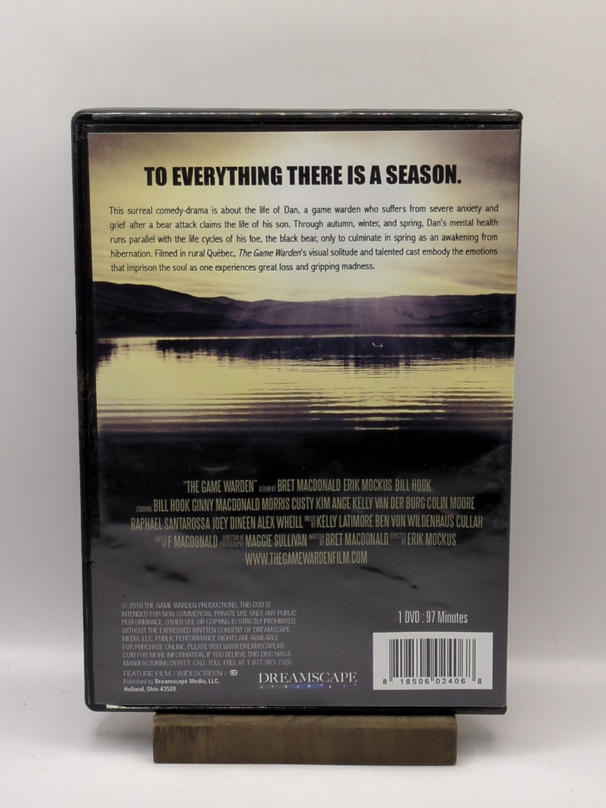 The Game Warden- DVD Bill Hook 2016 DRAMA/HORROR – FAST SHIPPING
