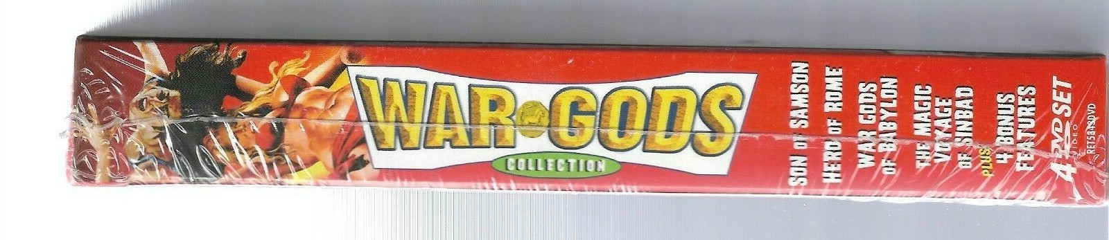 WAR GODS COLLECTION 4 DVD SET – RETROMEDIA – IMAGE ENTERTAINMENT – BRAND NEW!!