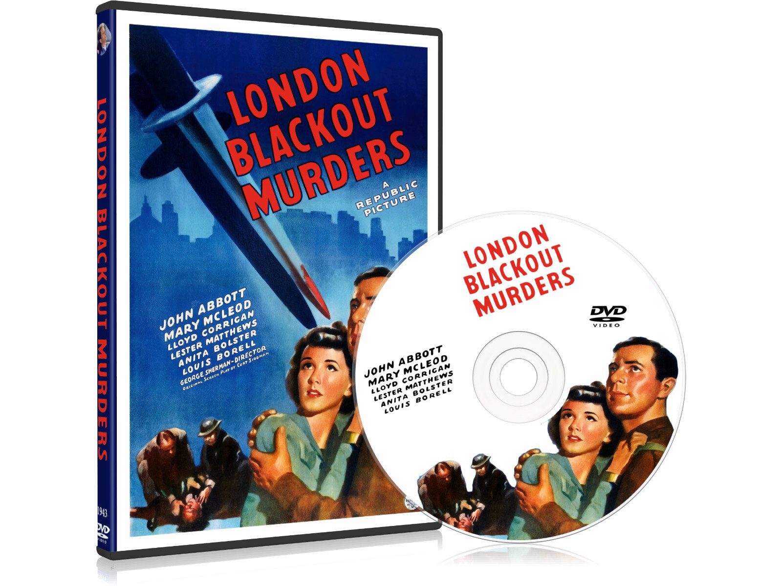 London Blackout Murders (1943) Crime, Drama, Thriller DVD