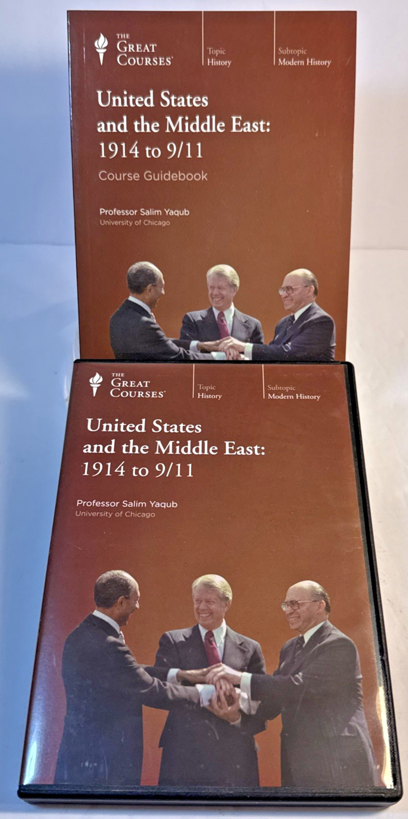 The Great Courses: United States & the Middle East: 1914 to 9/11 BOOK & 4 DVDS