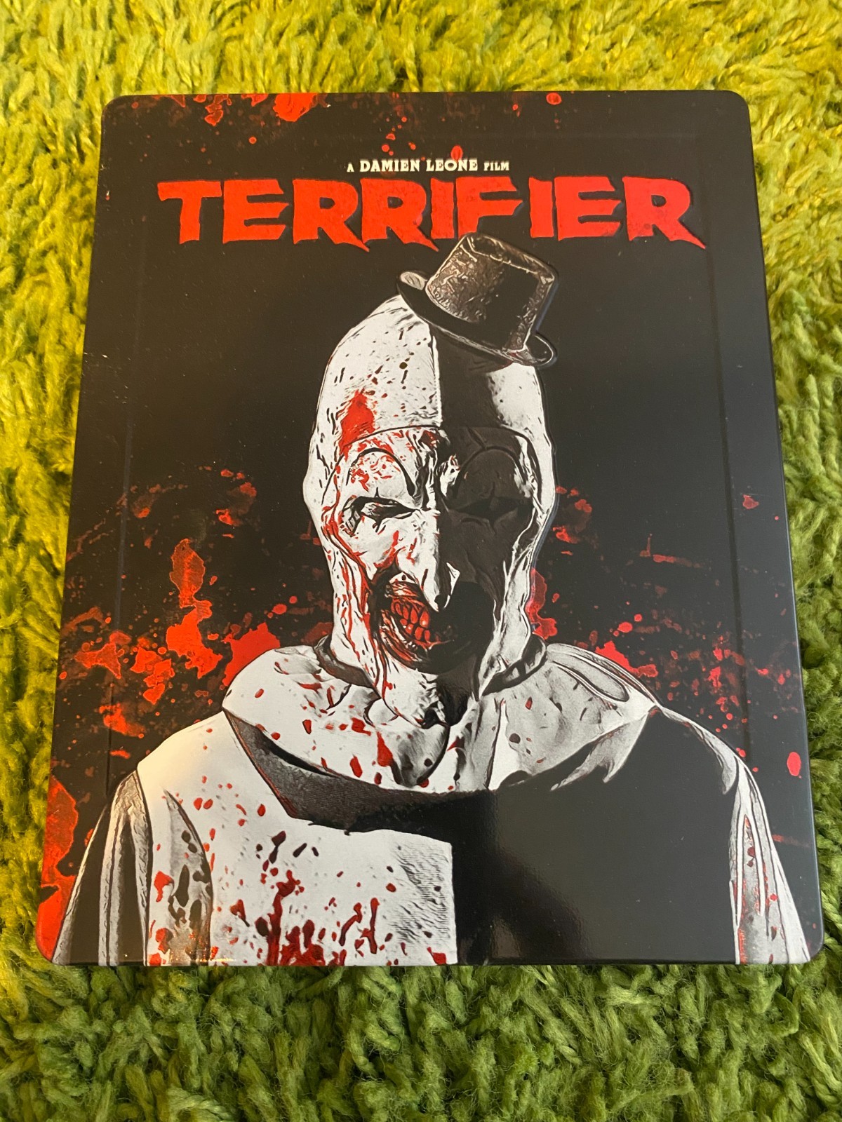 TERRIFIER STEELBOOK BLU-RAY/DVD **CASE ONLY**NO DISCS Damien Leone Art the Clown