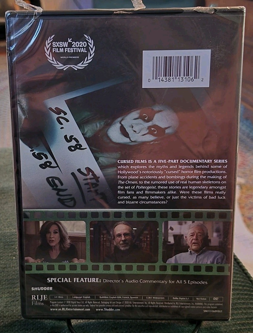 Cursed Films: Season 1 (DVD, 2020)