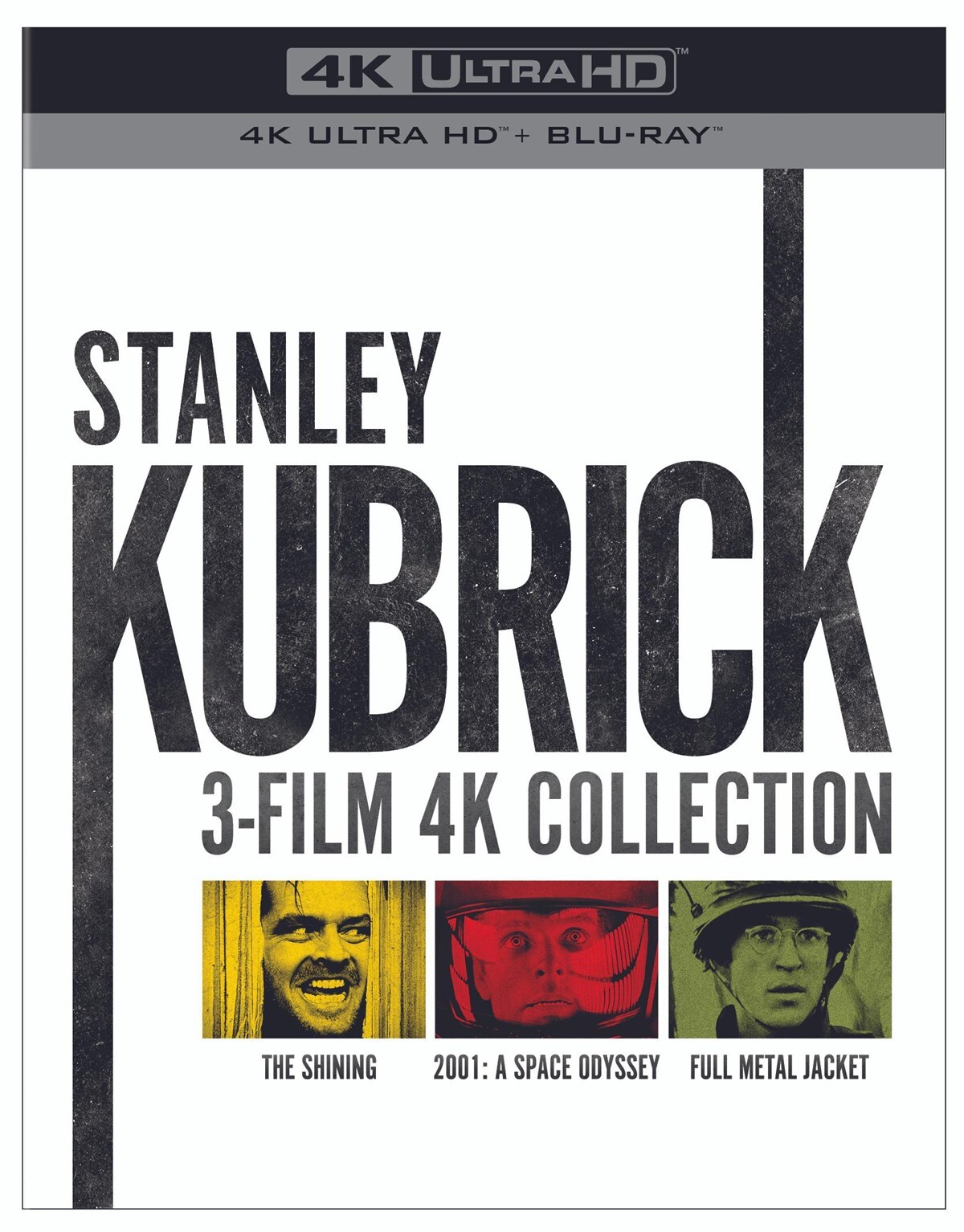 Stanley Kubrick 3-film Collection 4K UHD Blu-ray NEW