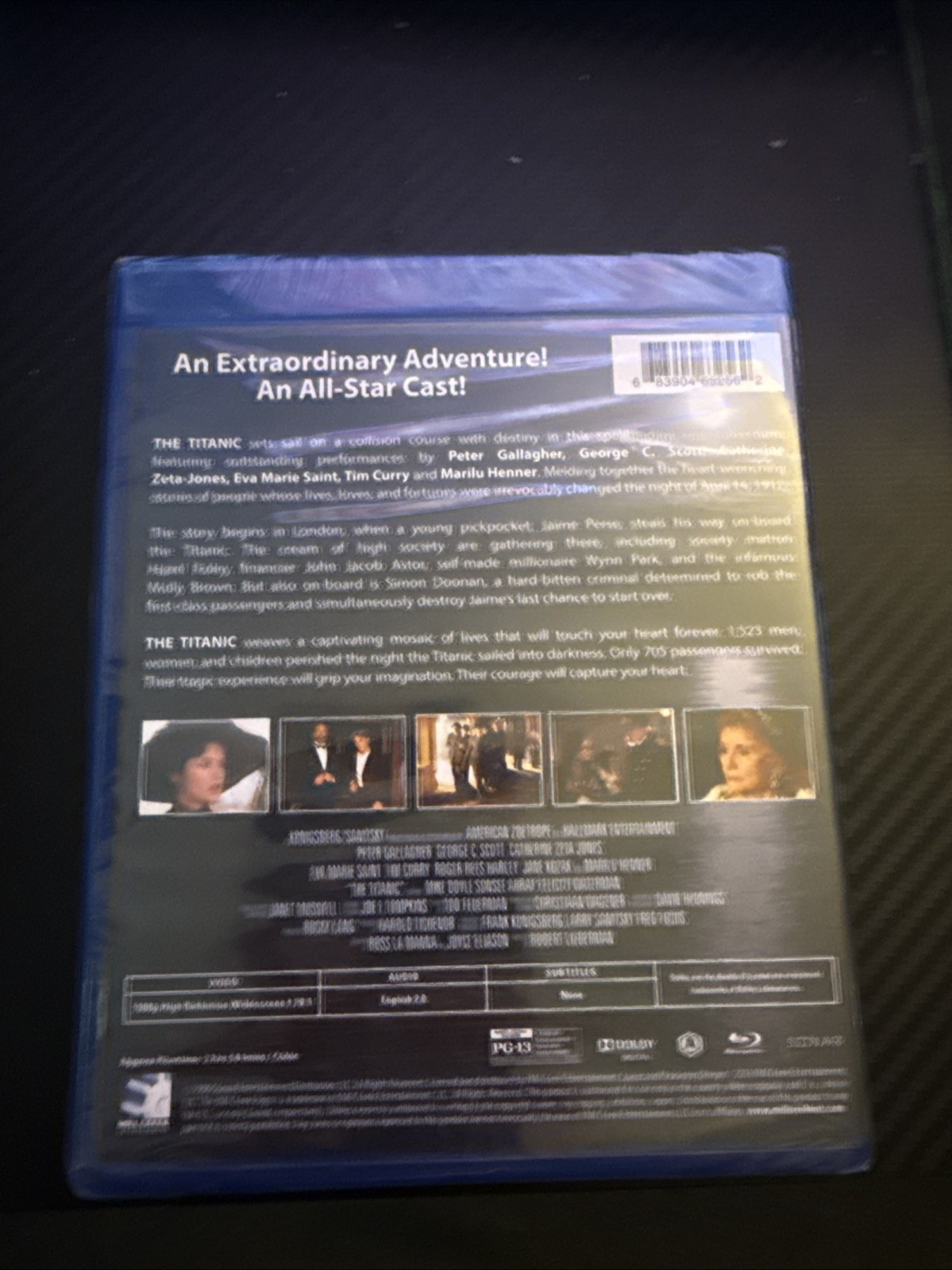 The Titanic: the Miniseries Event (Blu-ray, 1996)
