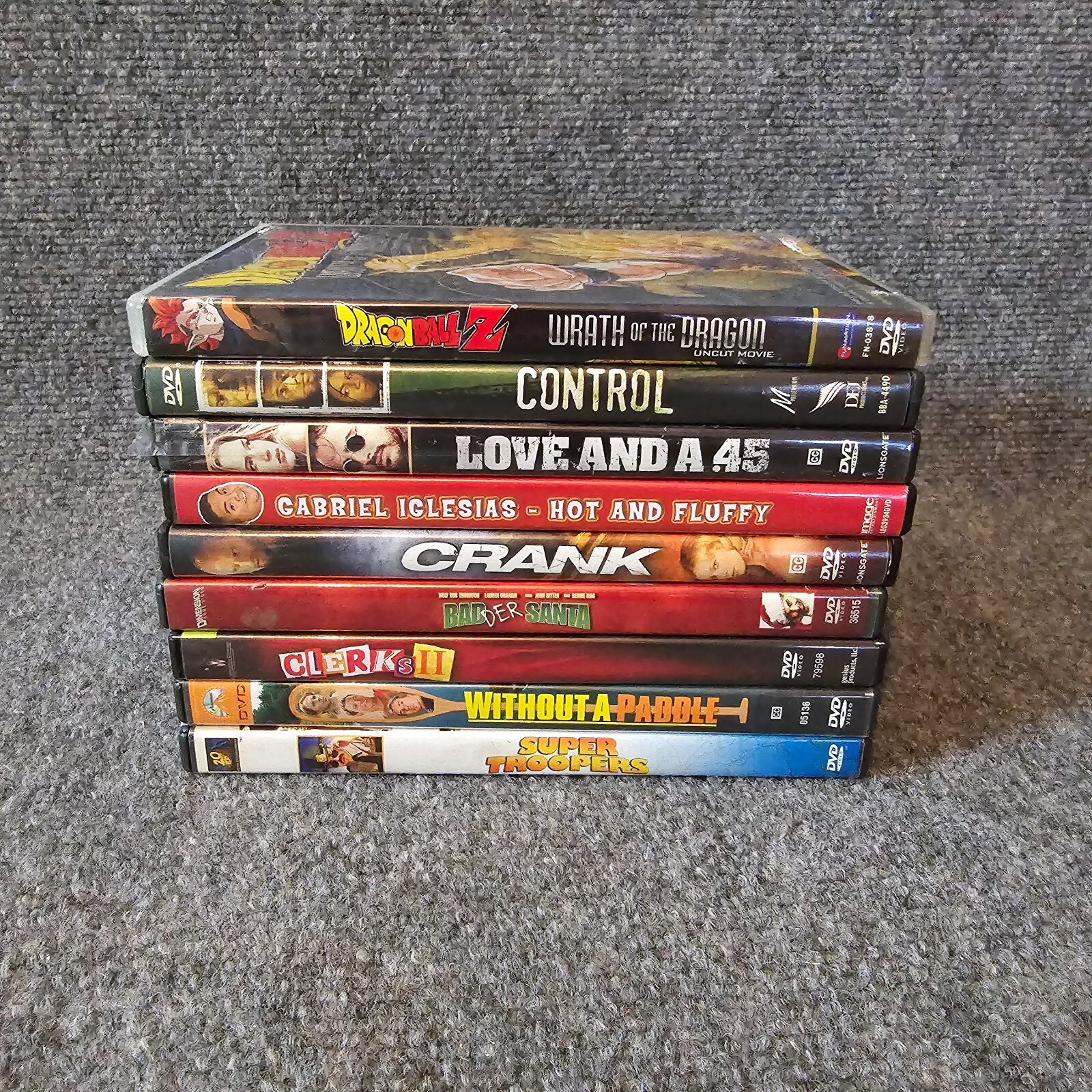 DVD Movie Bundle Lot of 9 Action Drama Adult Humor