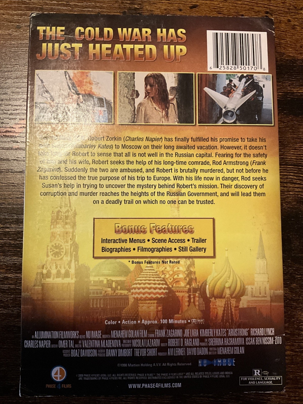 Armstrong DVD Cardboard Sleeve
