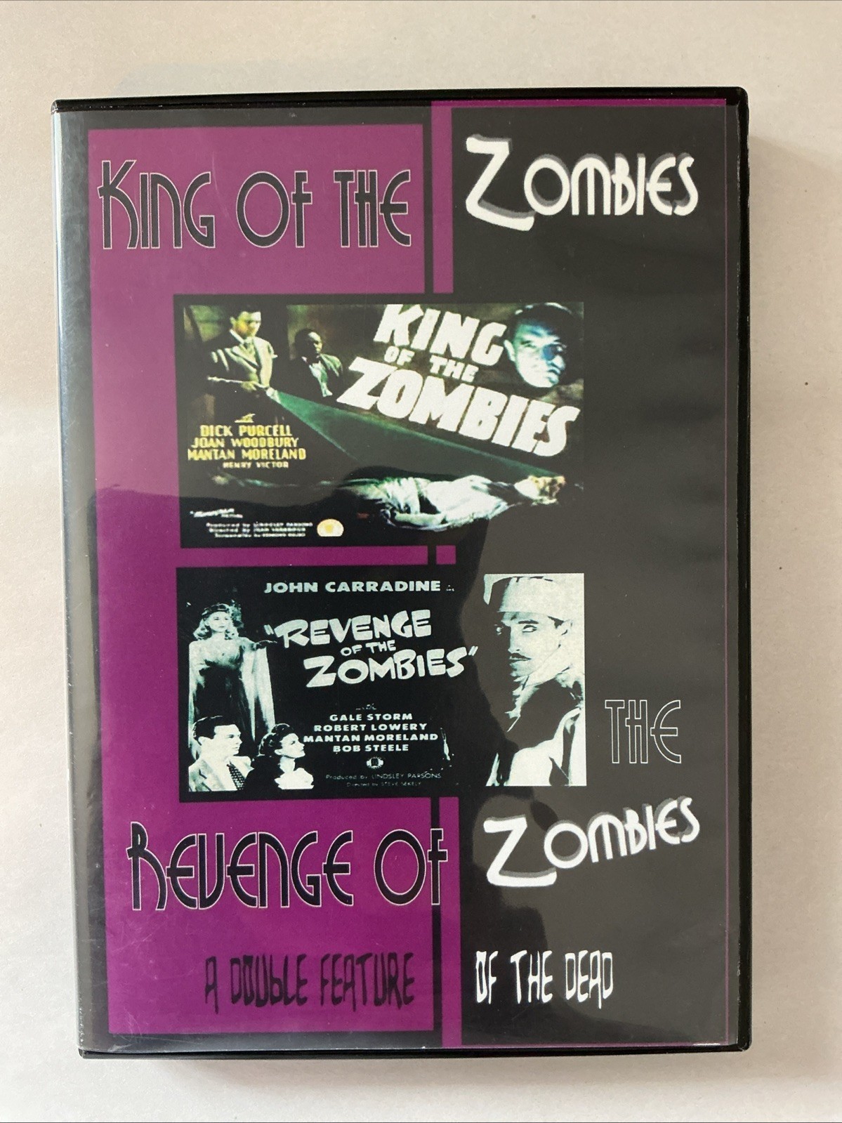 King Of The Zombies Revenge Of The Zombies Double Feature DVD 2016 NOSESILO VID.
