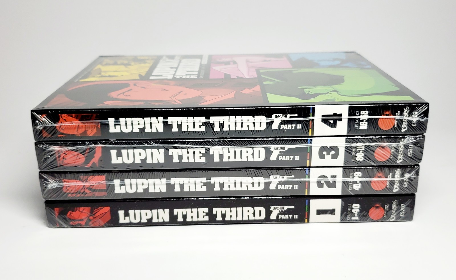 NEW Lupin the Third 3rd Part 2 II Complete Series Season Collection 1 2 3 4 DVD
