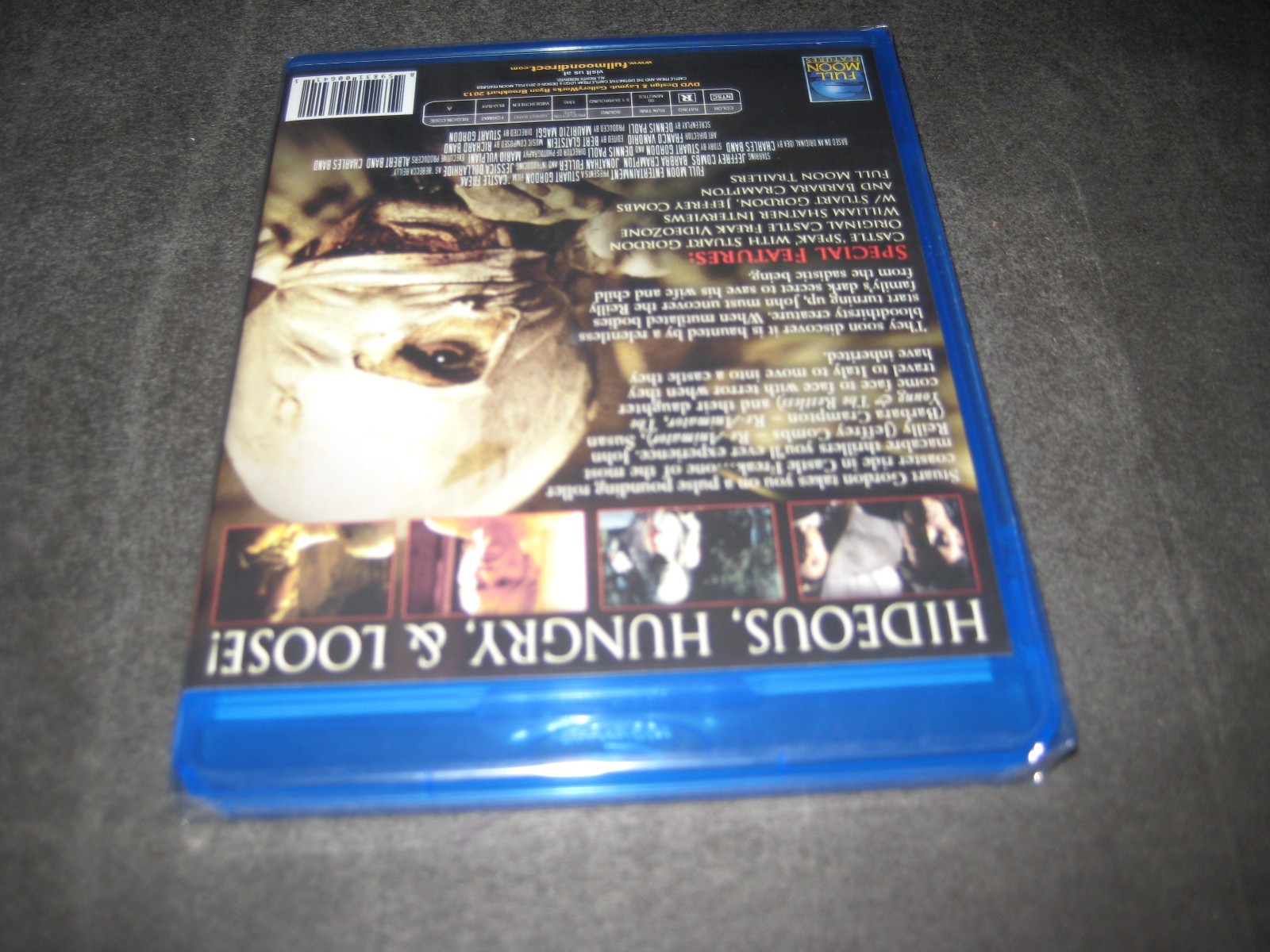 CASTLE FREAK – (BLURAY 2013) BRAND NEW – RATED R – WIDESCREEN – HORROR -THRILLER