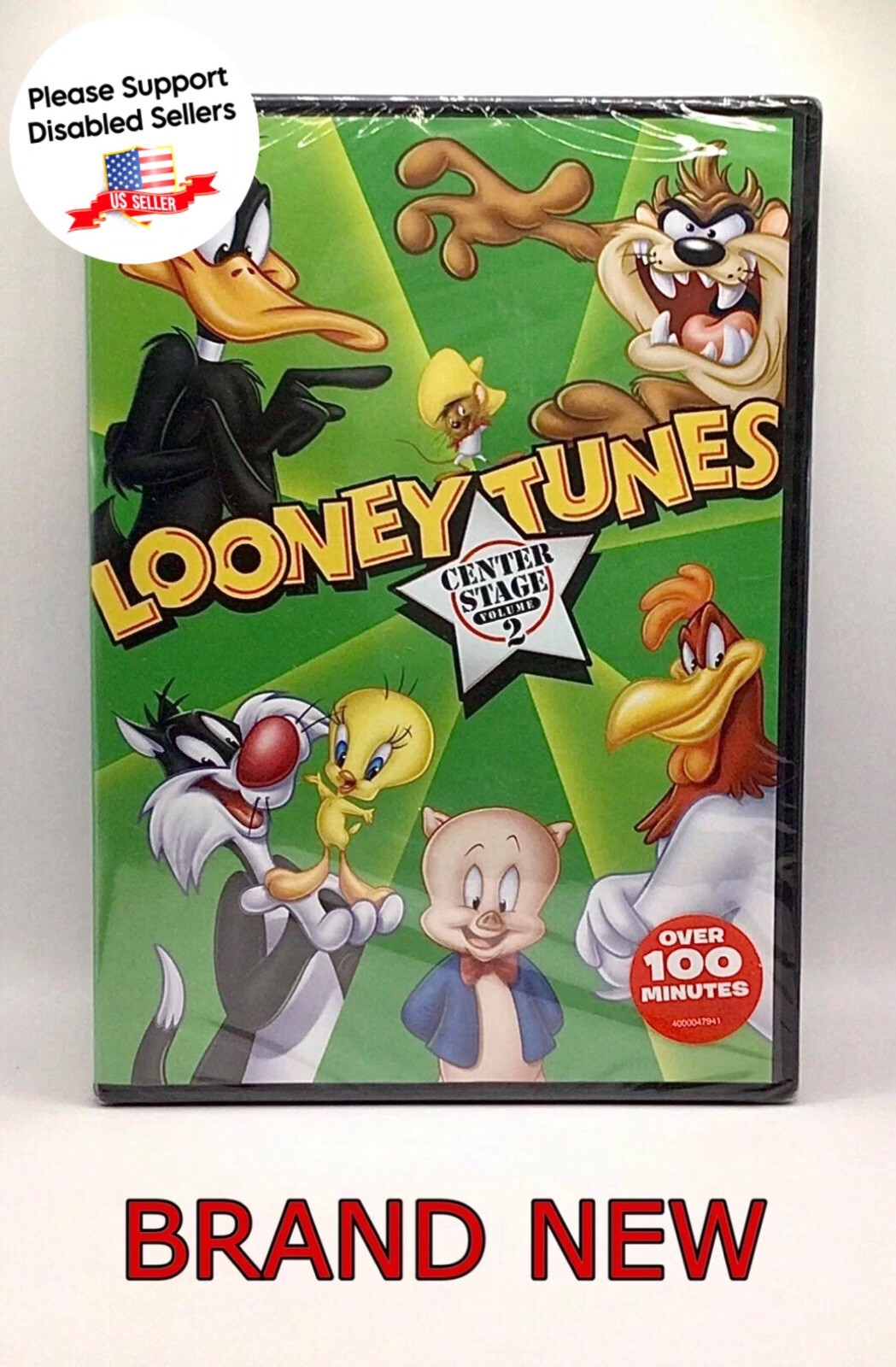 Looney Tunes Center Stage 2 (DVD) 100+ Minutes! Sealed/Brand New ⭐ [B152]