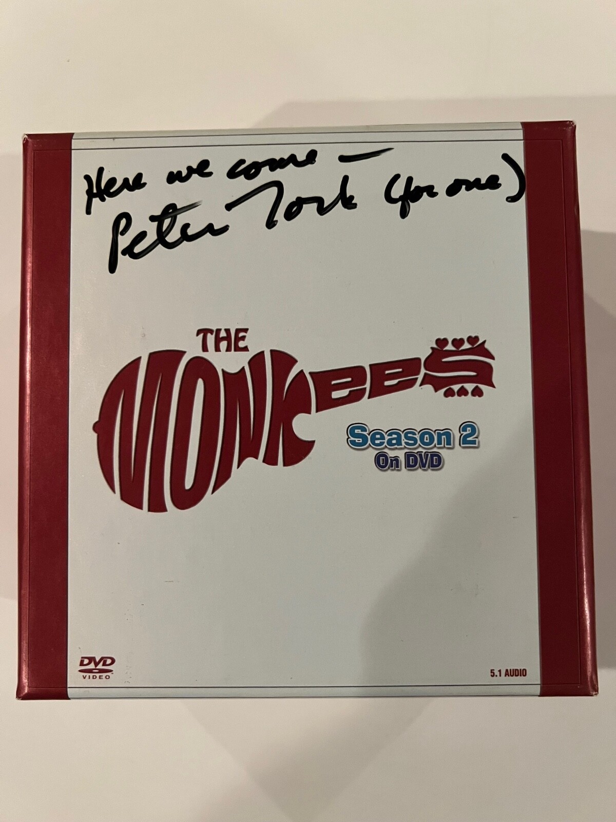 The Monkees – Boxed Set Season Two (DVD, 2003, 5-Disc Set) Signed by PETER TORK!