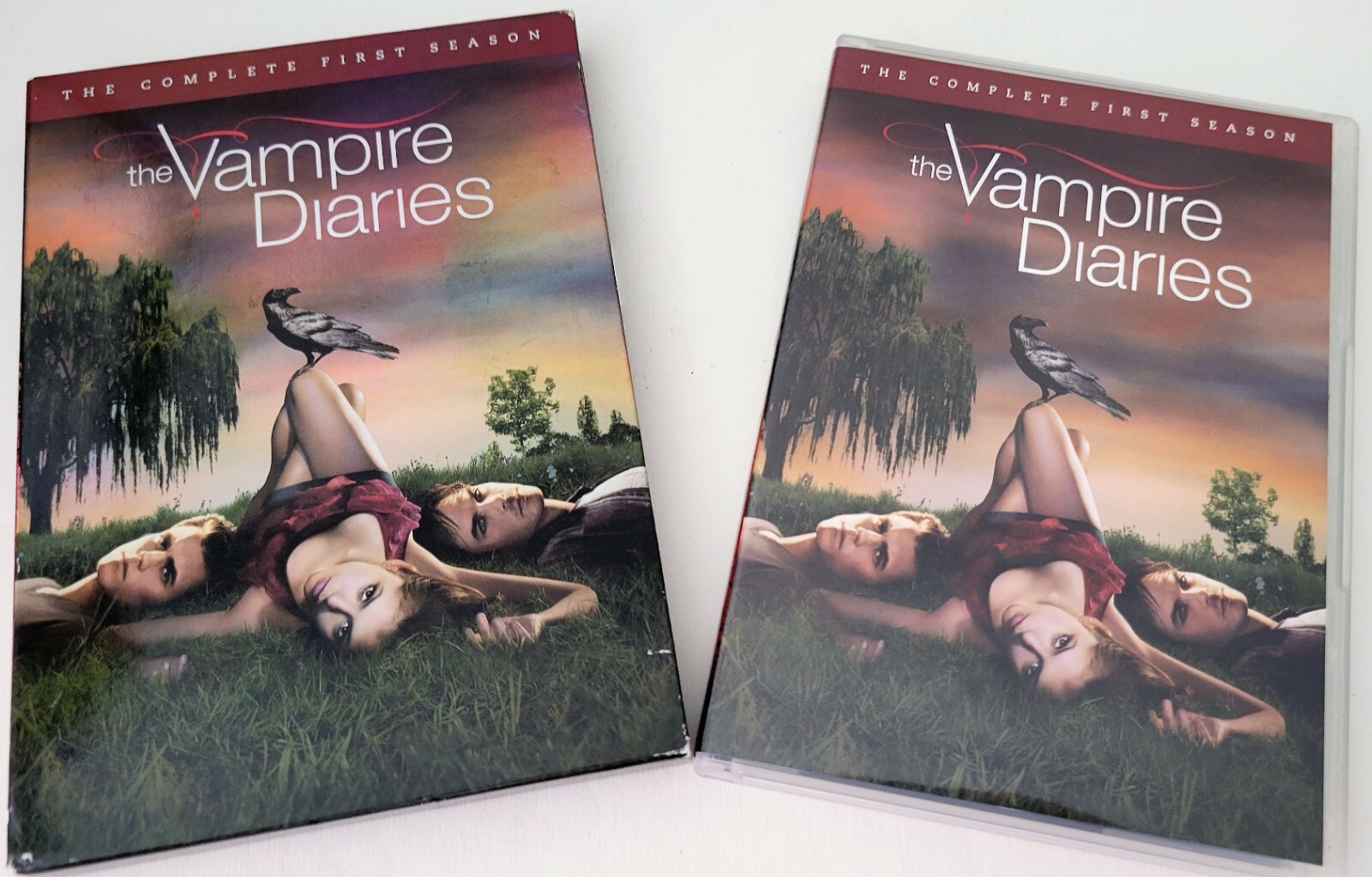 The Vampire Diaries: The Complete First Season (DVD, 2010, 5-Disc Set) Pre-owned