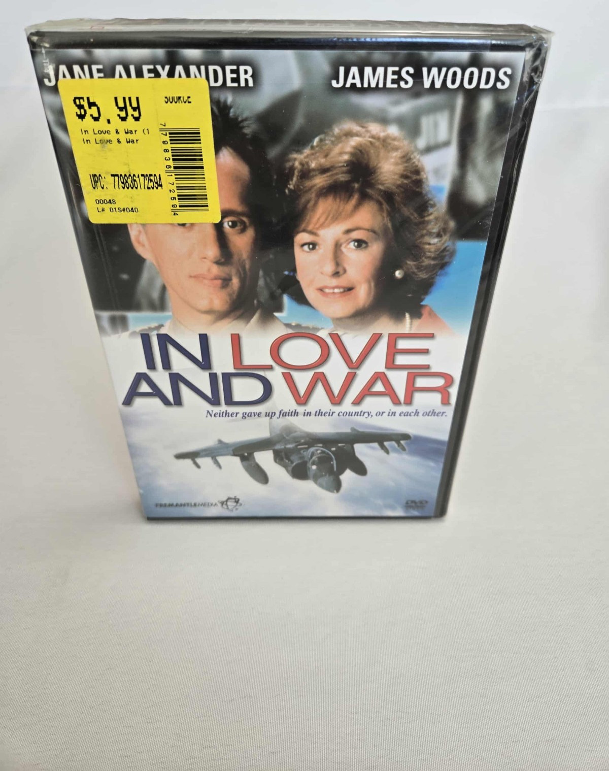NEW! In Love and War DVD James Woods / Jane Alexander TV Movie OOP Fremantle