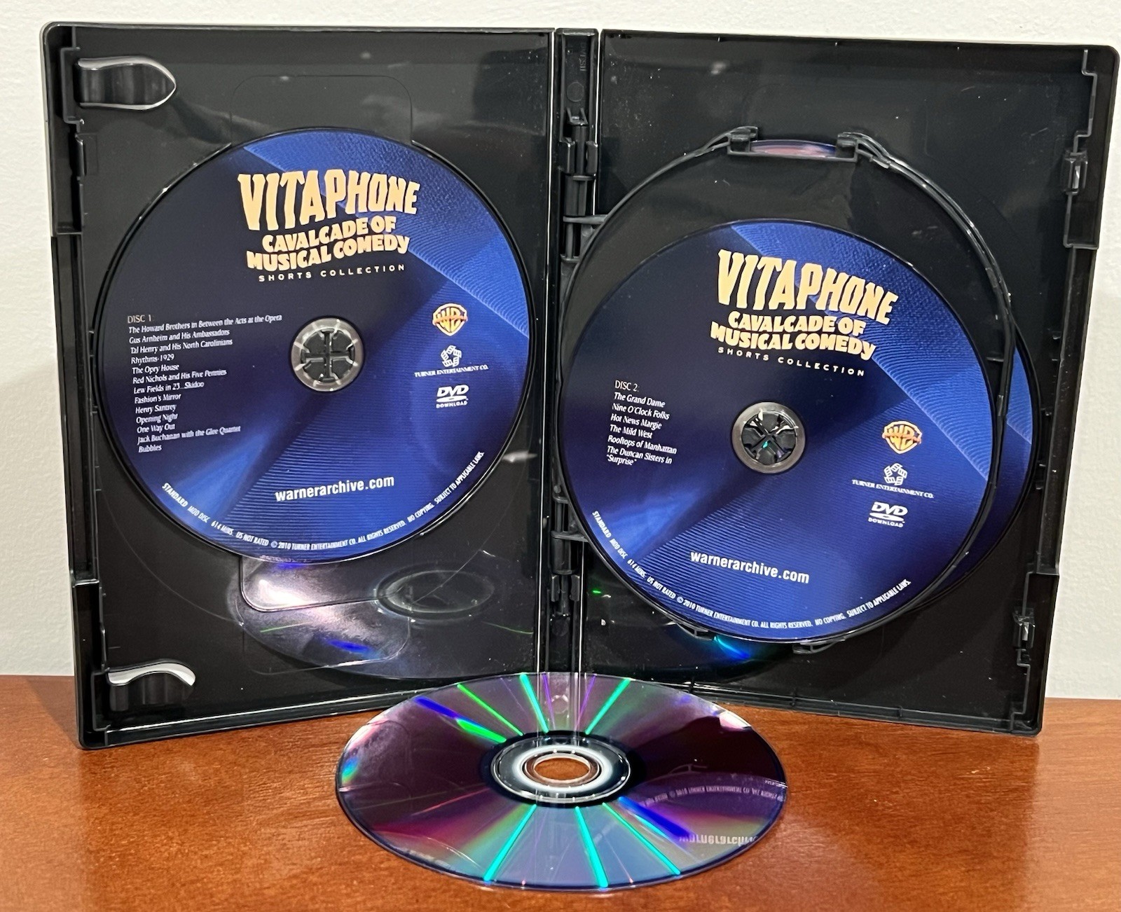 Vitaphone Cavalcade of Musical Comedy Shorts Collection DVD 6-discs