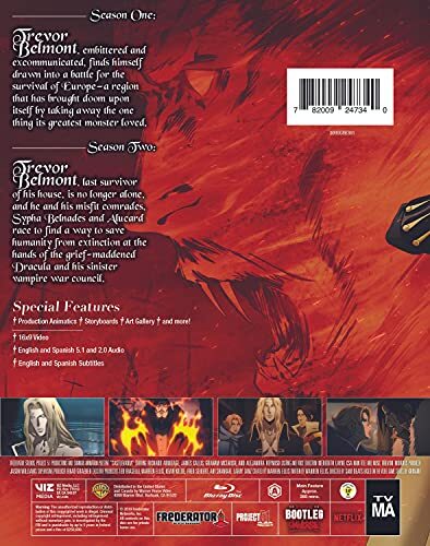 Castlevania The Complete TV Series Dark Medieval Fantasy Box Set