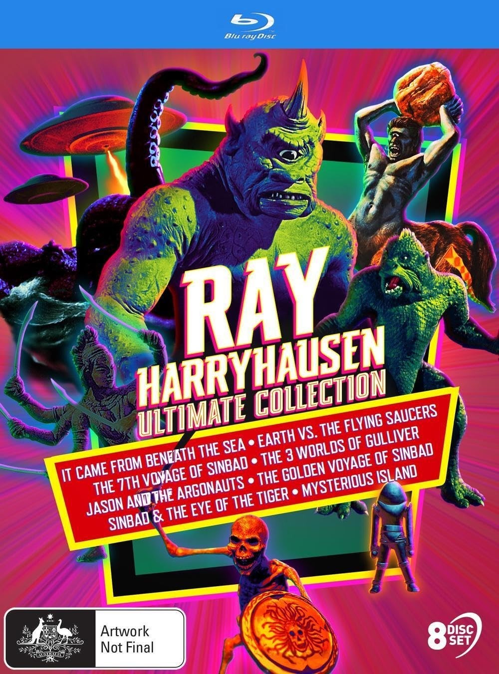 Ray Harryhausen: The Ultimate Collection Blu-ray [Region Free] AU Import