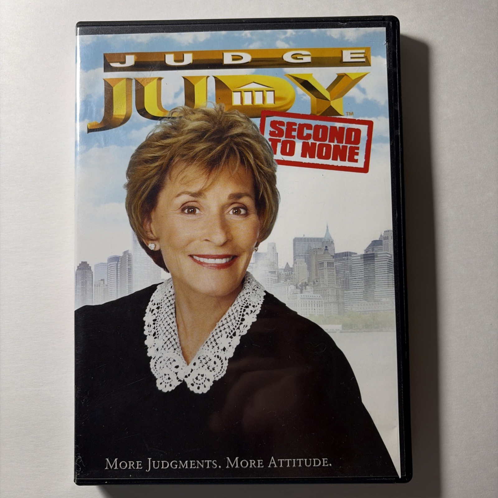 Judge Judy: Second To None (2008) DVD VERY GOOD Judith Sheindlin