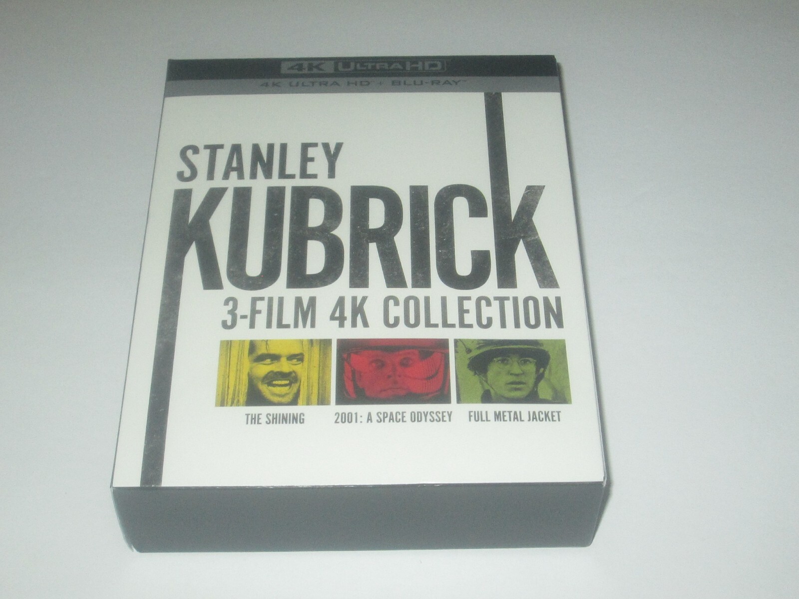 Stanley Kubrick 3-film Collection 4K UHD Blu-ray with slipcase