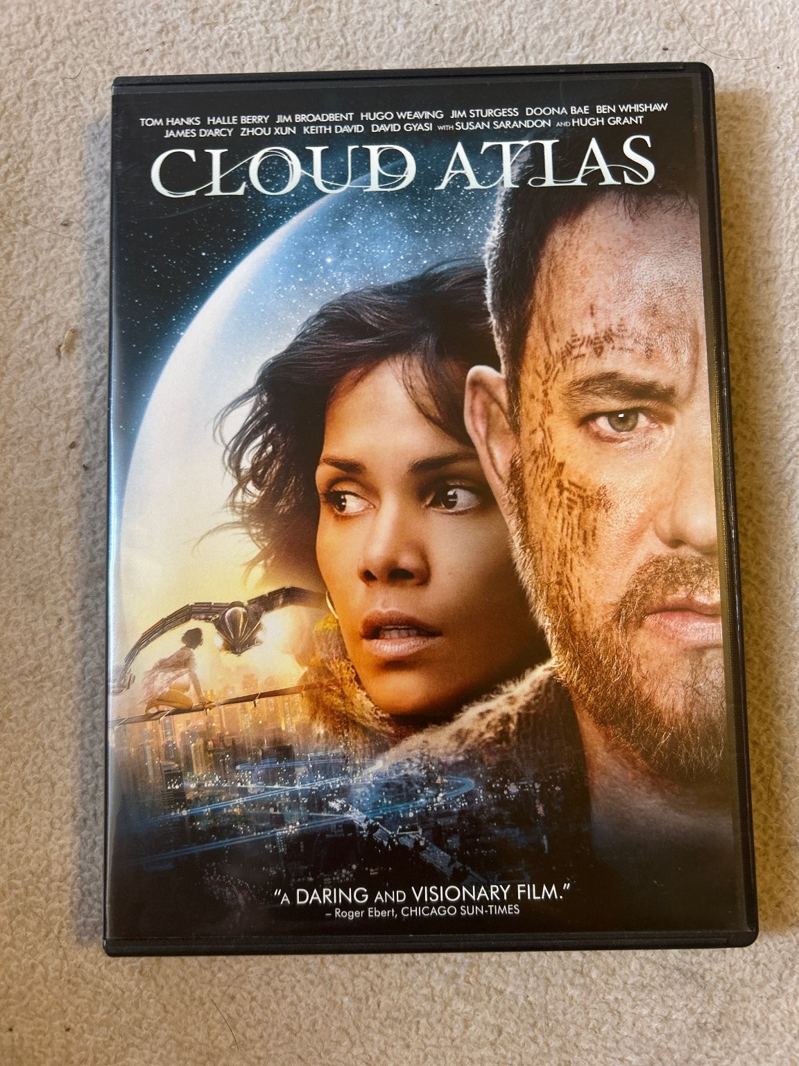 Cloud Atlas DVD 2012 Tom Hanks Halle Berry Sci-Fi Fantasy Special Feature